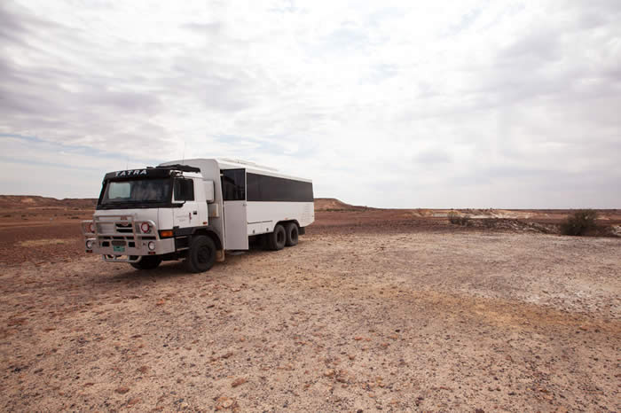 Tatra 6WD coach. Photo courtesy of Sue Callaghan