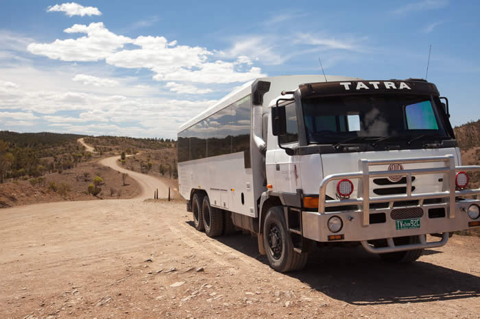 Tatra in the Flinders Ranges. Photo by Sue Callaghan